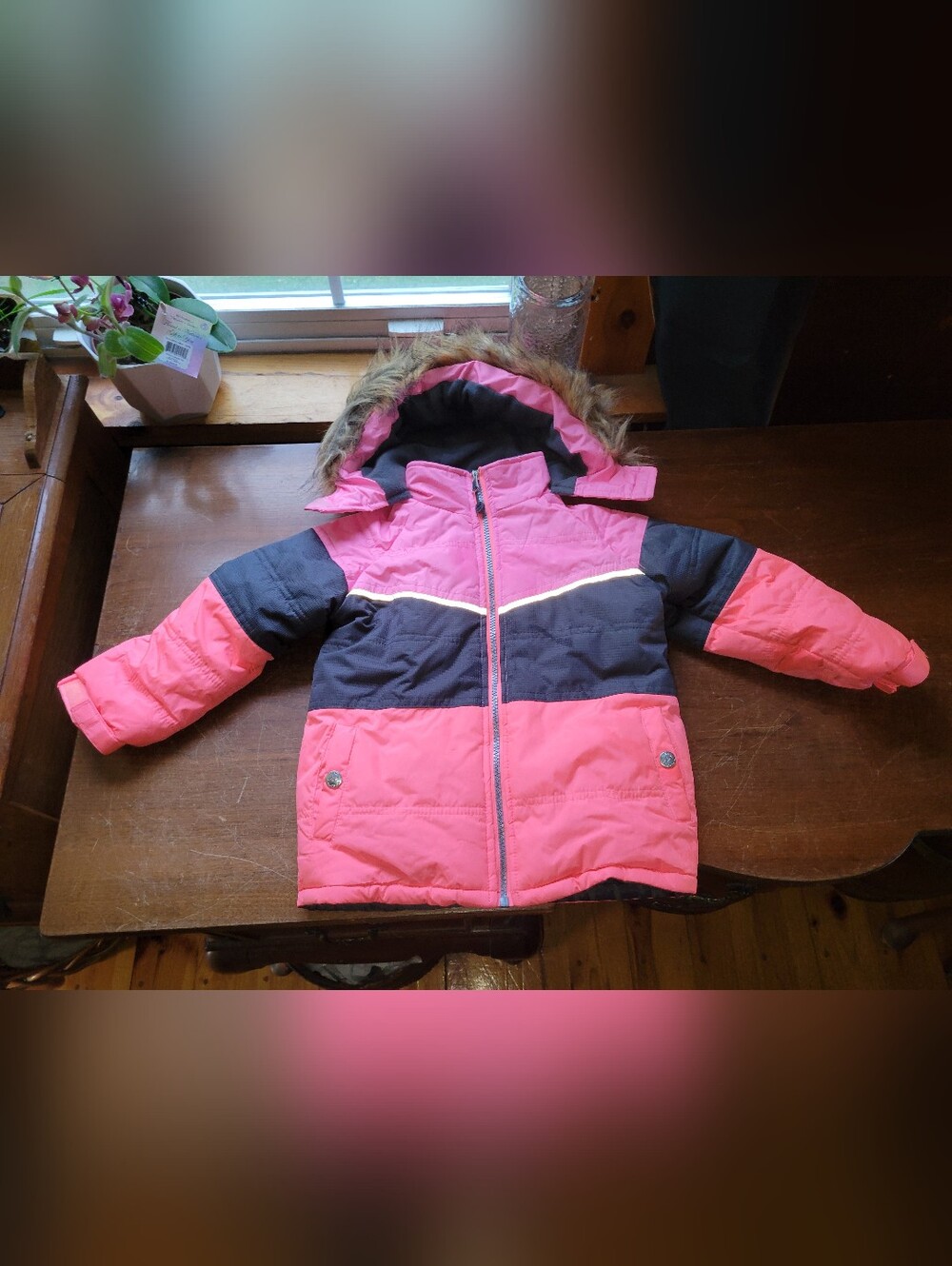 New Pink Platinum Advance Kids Size 4 Pink Jacket